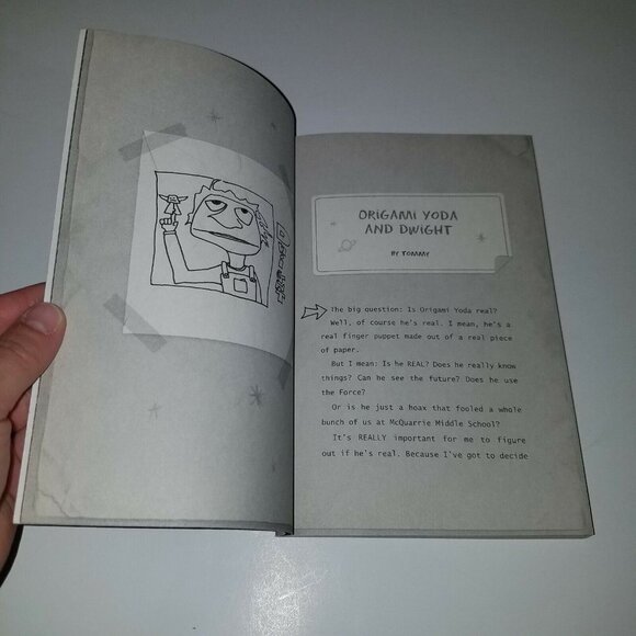 3 Origami Yoda PBK Book Lot 1 2 3 Darth Paper Strikes Back Secret Fortune Wookie - Picture 4 of 6